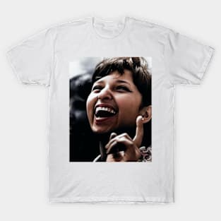 Colorized The Laugh Vintage Portrait T-Shirt